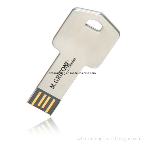 FCC Hot Saling Metal Key USB Pen Drive